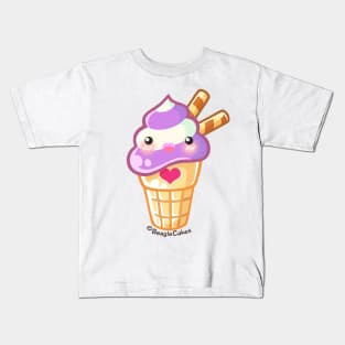 Kawaii Soft Serve Kids T-Shirt